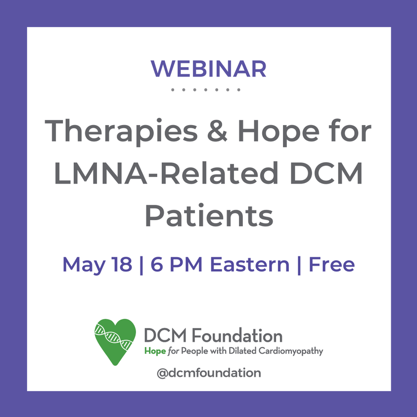 DCM Foundation - LMNA webinar